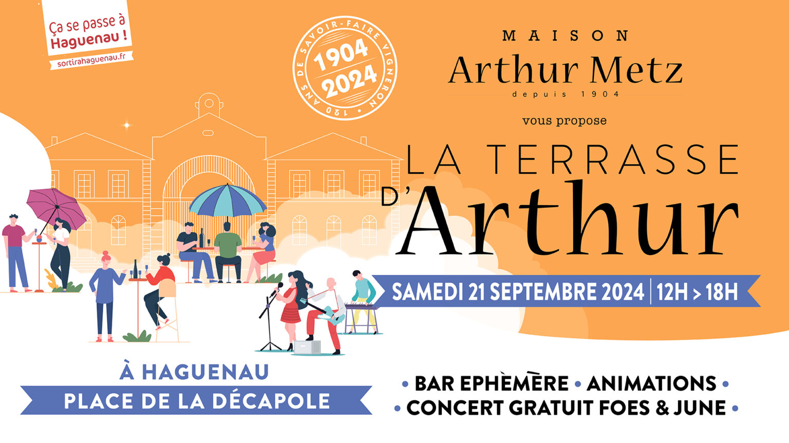 120 ans Arthur Metz Haguenau