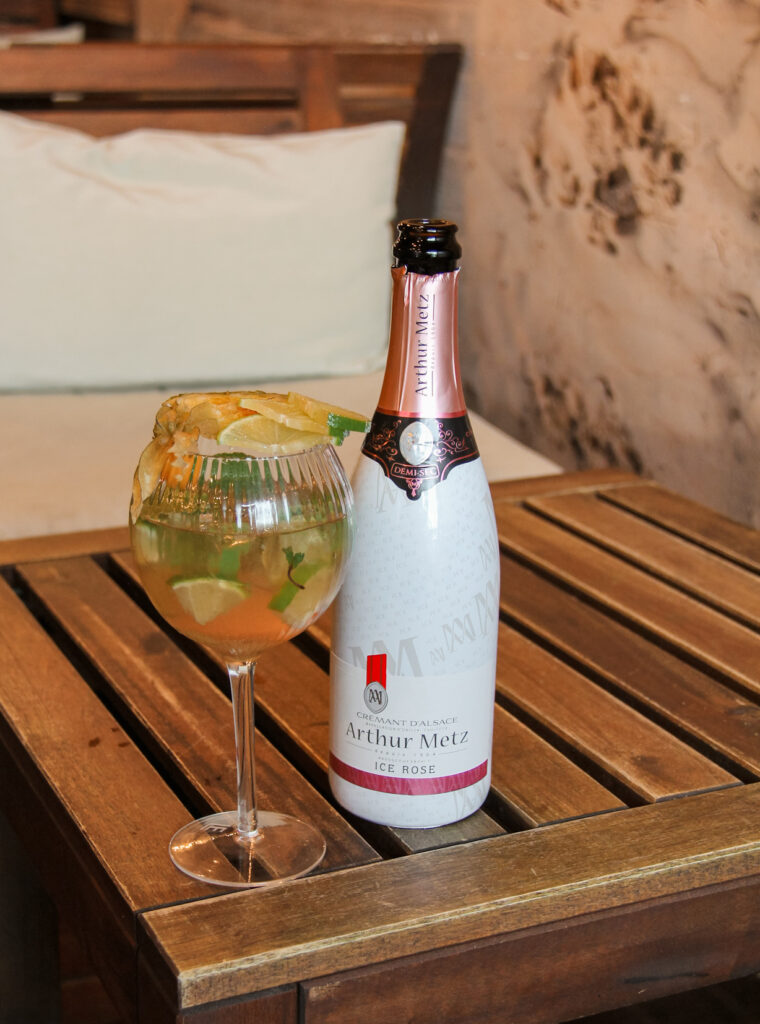 Crémant Ice rosé, mojito revisité