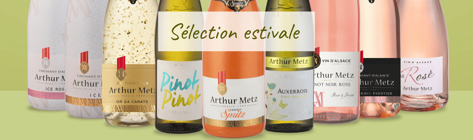 Sélection vins estivaux
