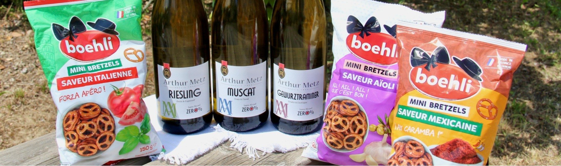 Apéritif 0% : Quand le croquant de Boehli rencontre la fraîcheur de Arthur Metz