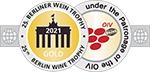 Médaille d'Or Berliner Wine Trophy 2021