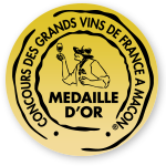 Médaille d'Or Concours des Grands Vins de France Mâcon